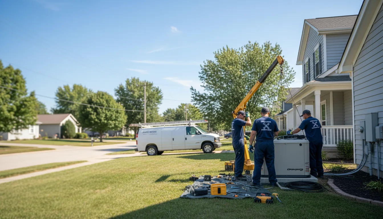 Generator Installation in Meridian, MS near me